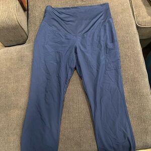 Med Couture Navy Maternity Pants